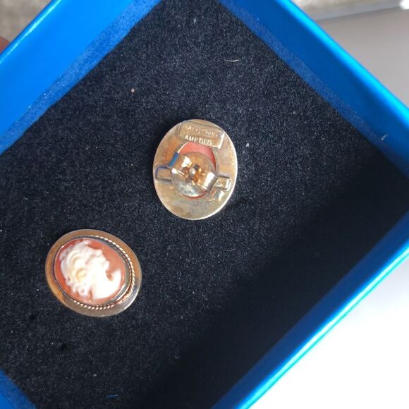 AMEDEO 925 STERLING SILVER VINTAGE LADY EARRINGS AND NECKLACE - Picture 8 of 10